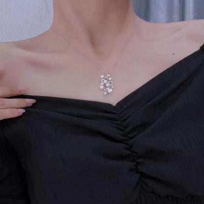 Number AY Pearl necklace Daily anniversary festival（314-374）