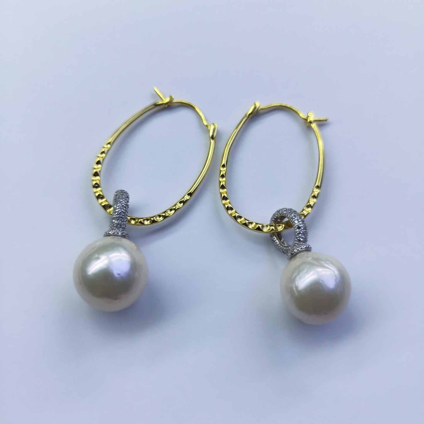 Number F freshwatepearls design S925