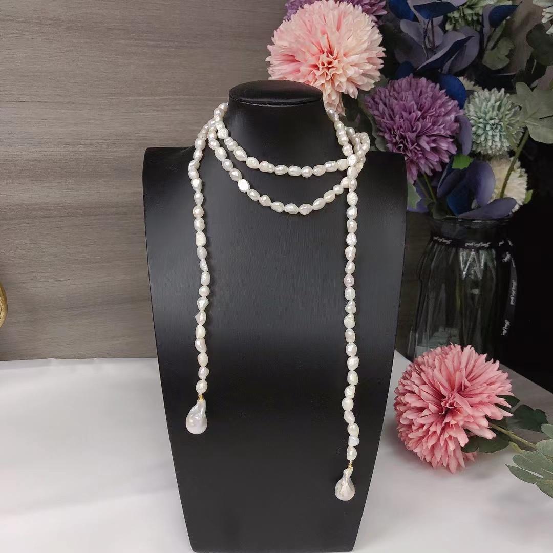 Number AA sweater pearl necklace Daily（according to your budget ）