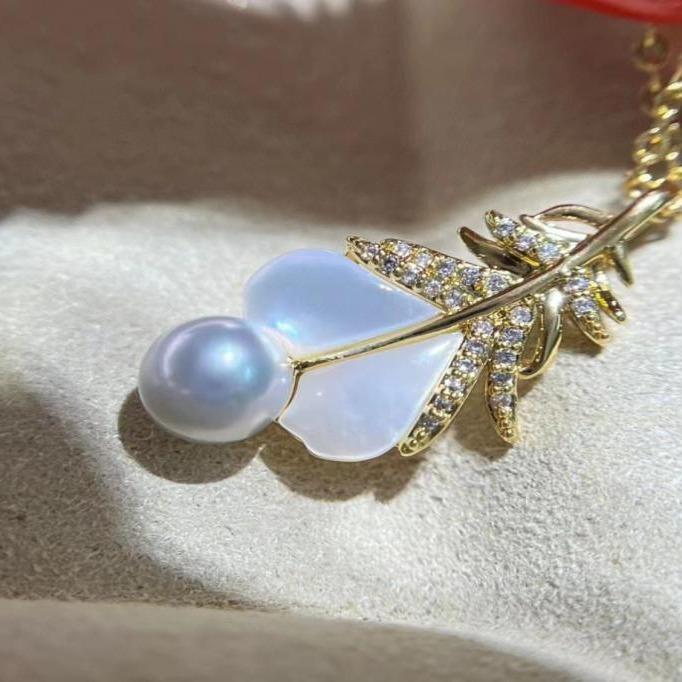 Number AY Pearl necklace Daily anniversary festival（314-374）