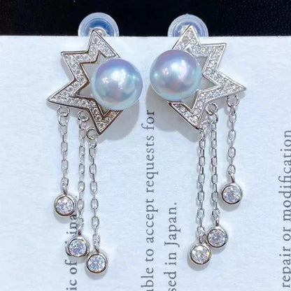 B46-1.【Customized】s925 sterling silver Jewelry customized accessories-Does not include pearls-No delivery for single shot
