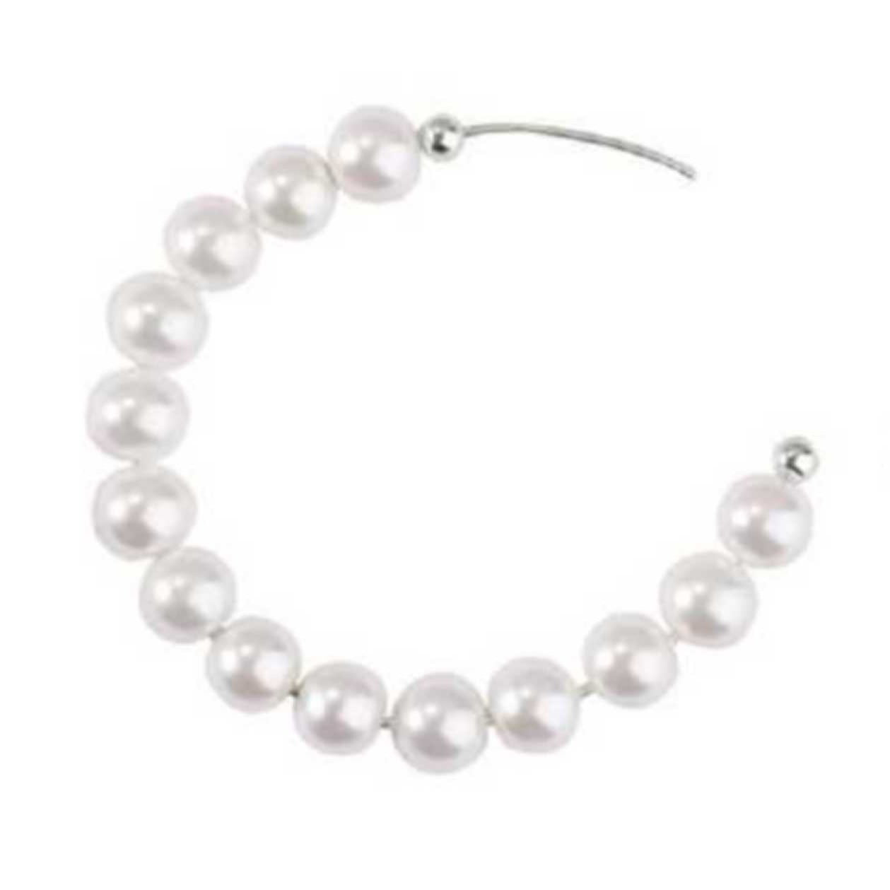 Number BS s925 pearl earring necklace Fashion Daily Birthday