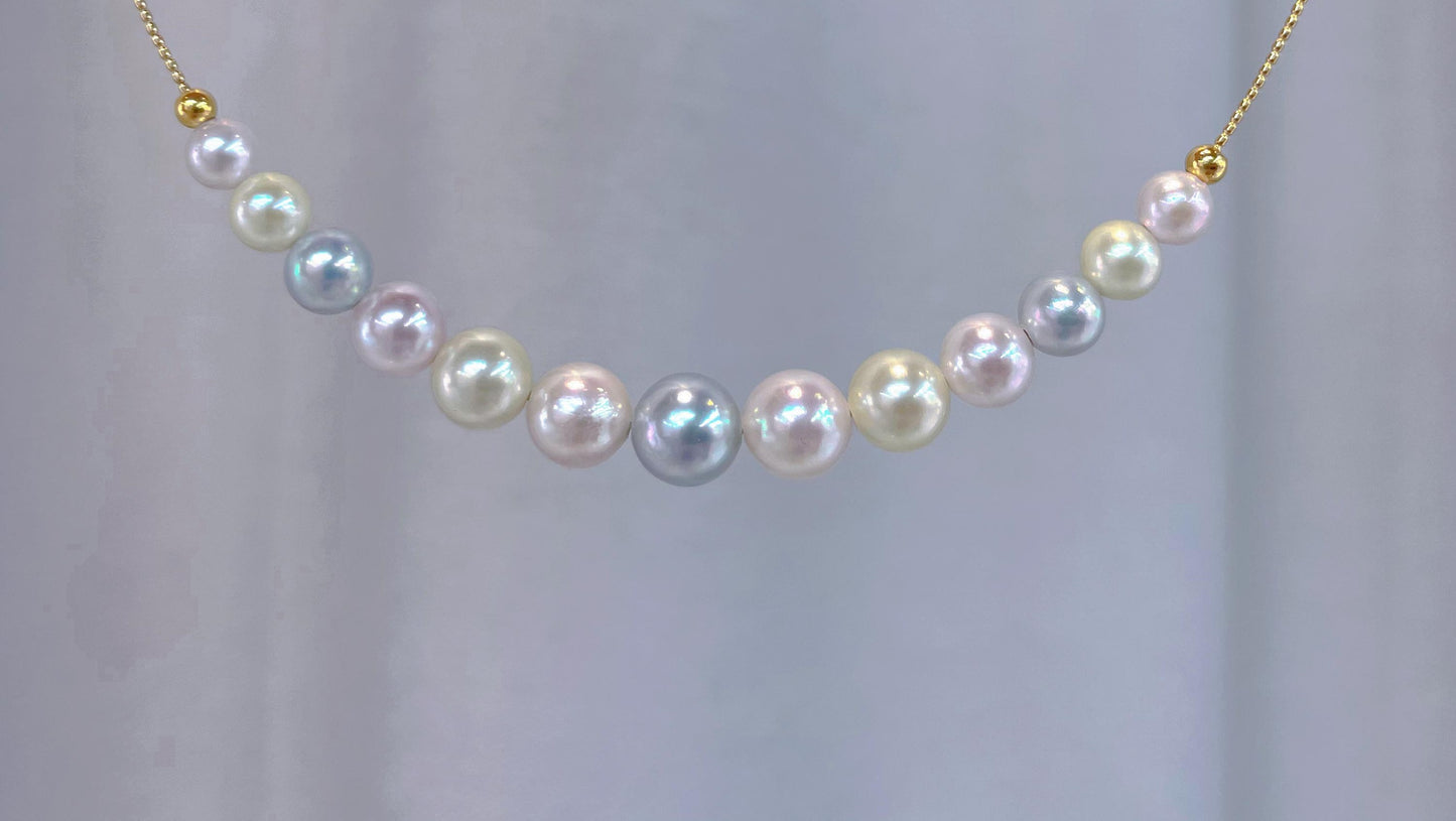 9Number CG Seawater pearl necklace bracelet earrings daily