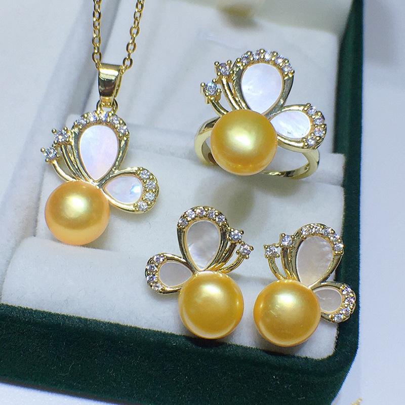 Pearl set Engagement Daily Wedding Auspicious