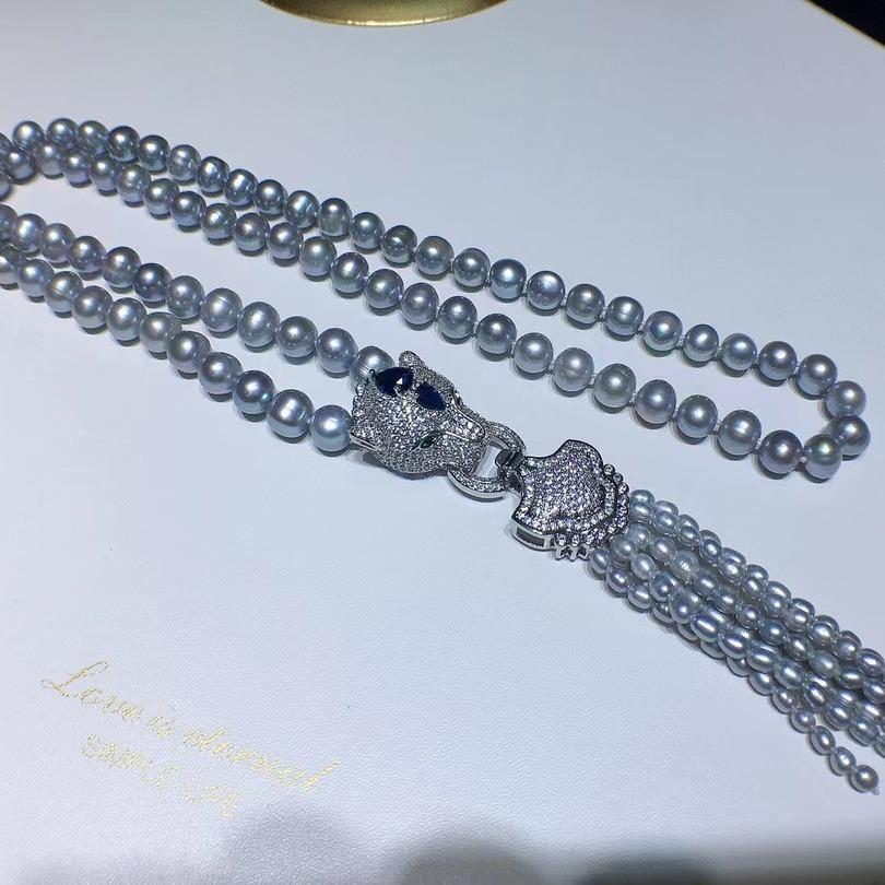 Number AA sweater pearl necklace Daily（according to your budget ）
