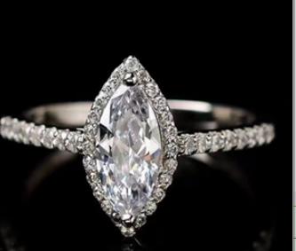 [Timeless]Number BG Moissanite Rings For Women Engagement Rings(01-72)
