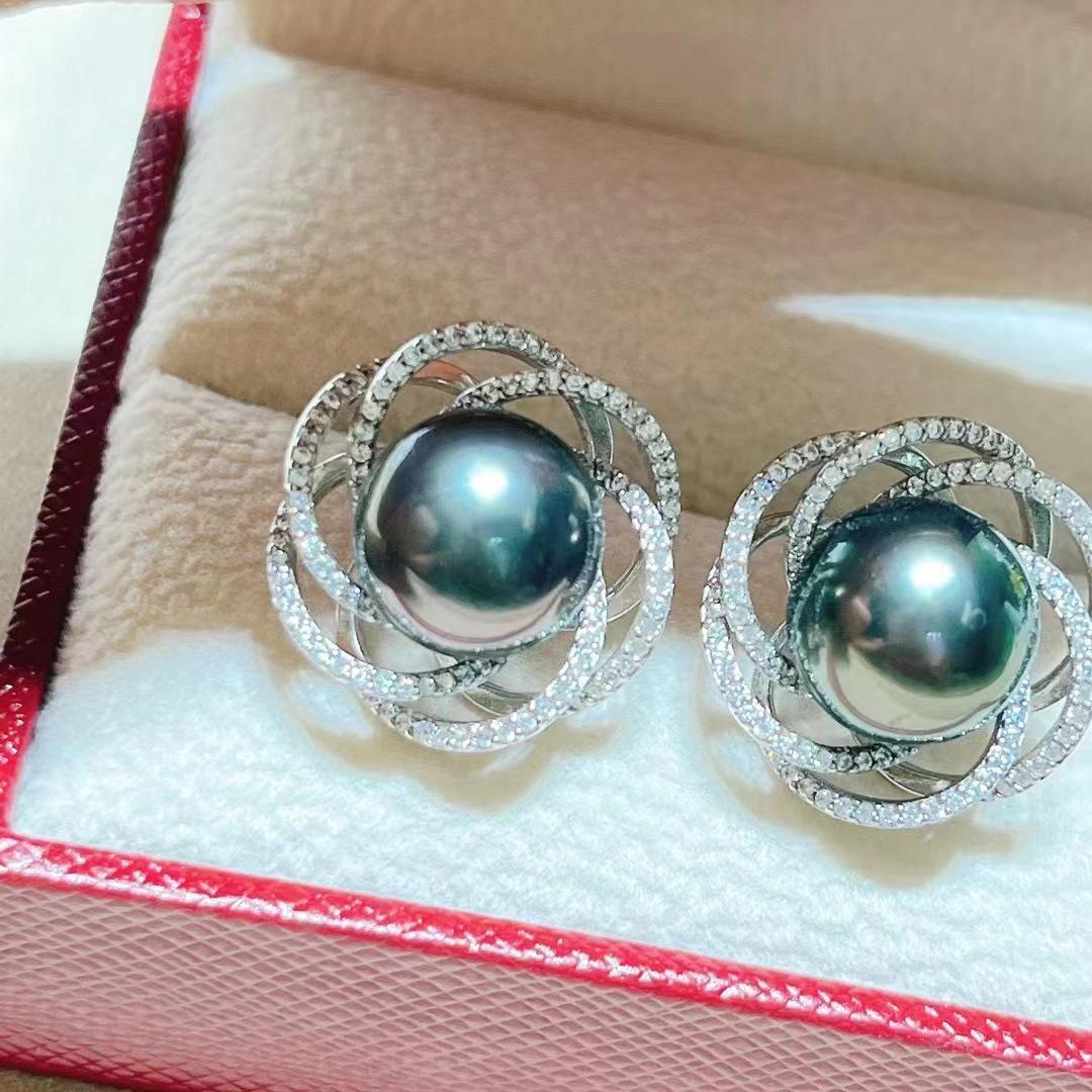 Number AU seawater earrings Weeding Daily Anniversary (157-216)