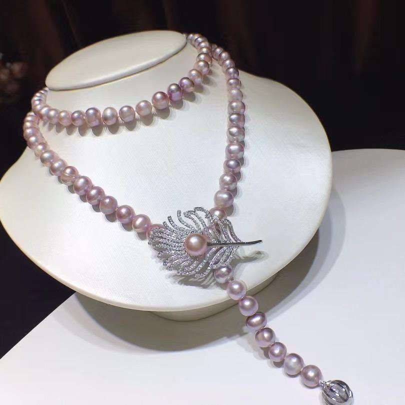 Number AA sweater pearl necklace Daily（according to your budget ）