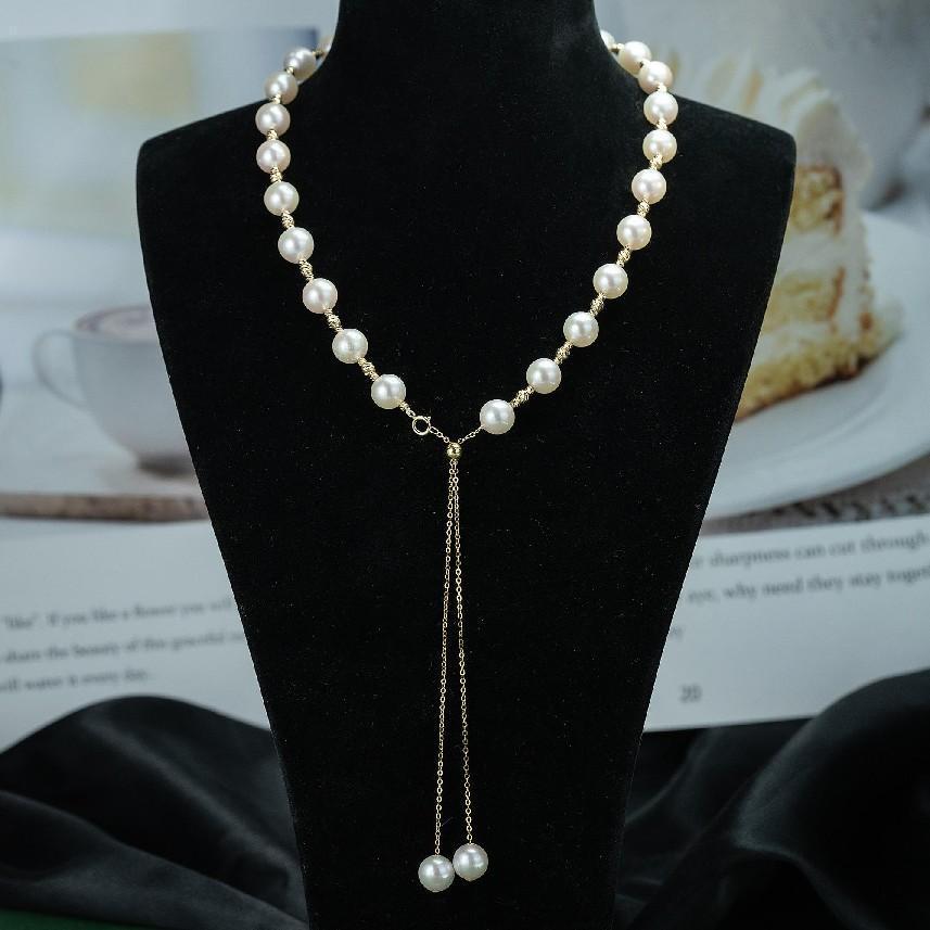 9Number CG Seawater pearl necklace bracelet earrings daily