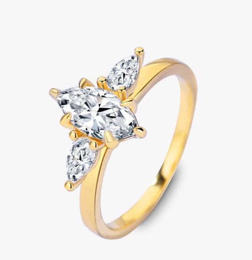 [Timeless]Number BG Moissanite Rings For Women Engagement Rings(01-72)