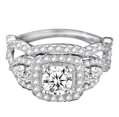 [Timeless]Number BG Moissanite Rings For Women Engagement Rings(01-72)