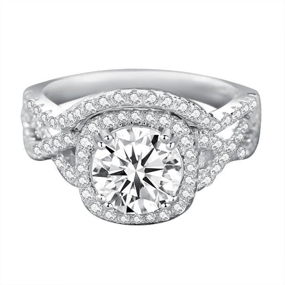 [Timeless]Number BG Moissanite Rings For Women Engagement Rings(01-72)
