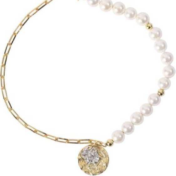 Number BS s925 pearl earring necklace Fashion Daily Birthday