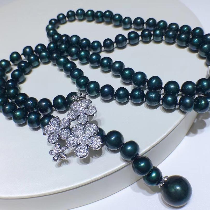 Number AA sweater pearl necklace Daily（according to your budget ）
