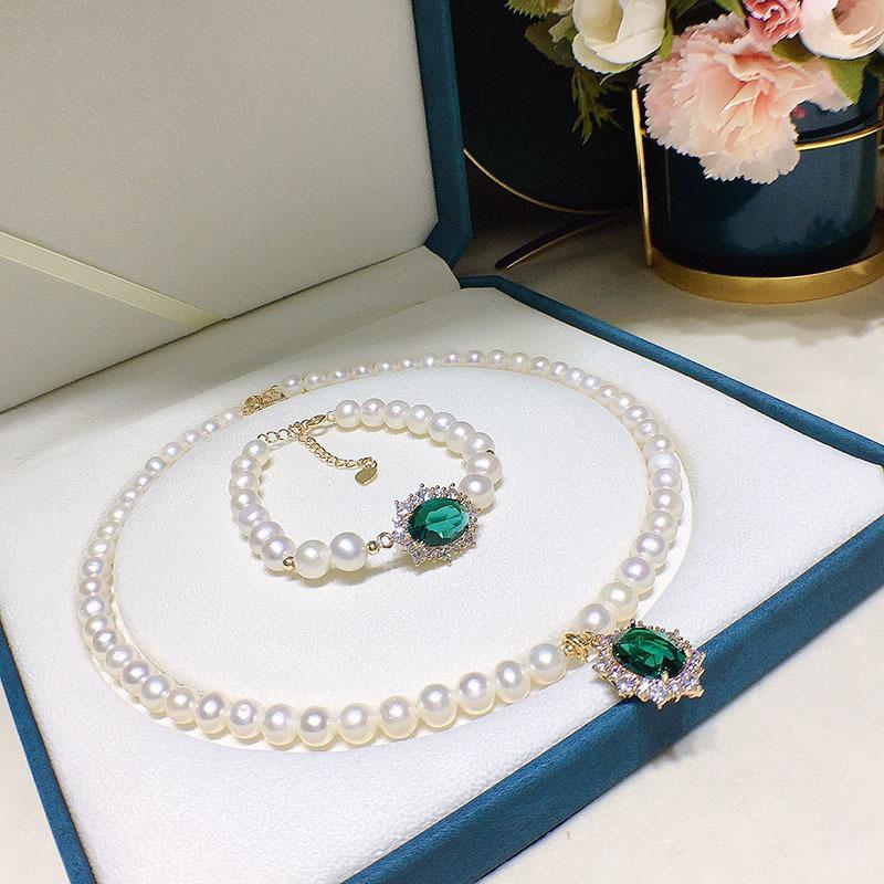 Pearl set Engagement Daily Wedding Auspicious