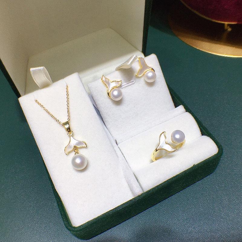 Pearl set Engagement Daily Wedding Auspicious