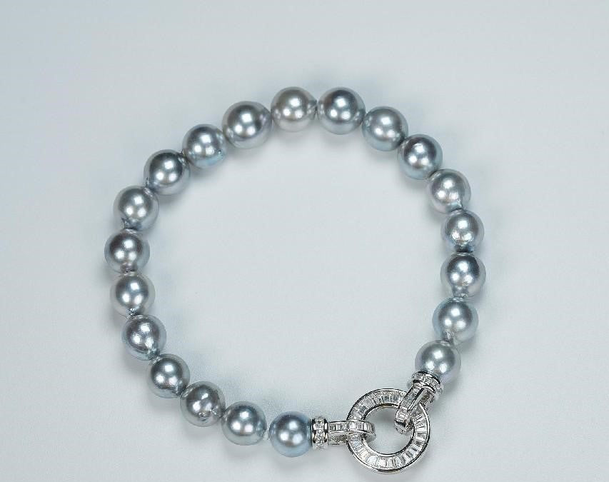 9Number CG Seawater pearl necklace bracelet earrings daily