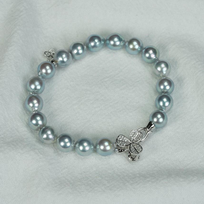 9Number CG Seawater pearl necklace bracelet earrings daily