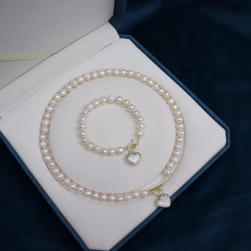 Pearl set Engagement Daily Wedding Auspicious