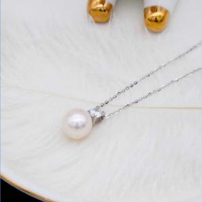 Number F freshwatepearls design S925