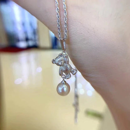 B46-1.【Customized】s925 sterling silver Jewelry customized accessories-Does not include pearls-No delivery for single shot