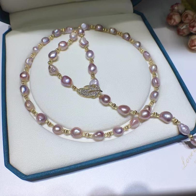 Number AA sweater pearl necklace Daily（according to your budget ）