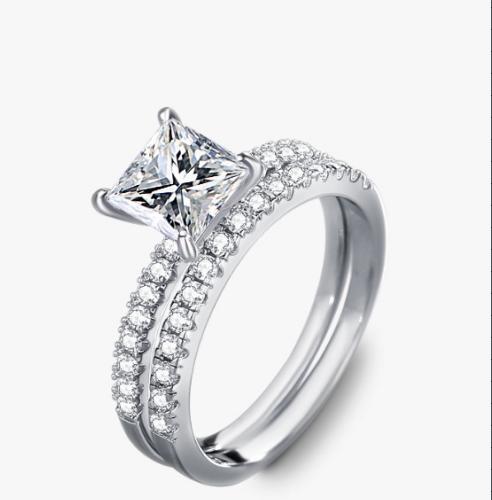 [Timeless]Number BG Moissanite Rings For Women Engagement Rings(01-72)