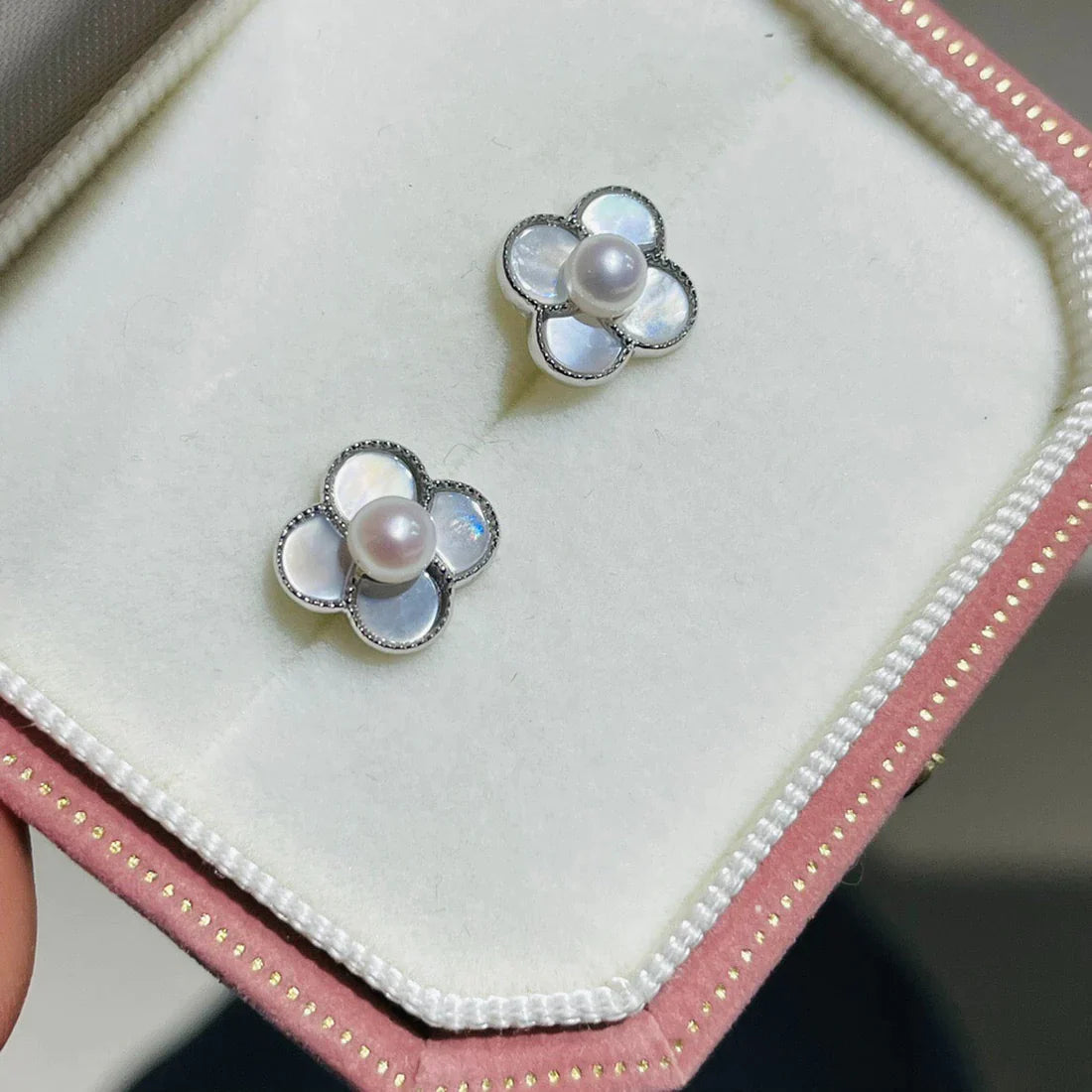 B46-1.【Customized】s925 sterling silver Jewelry customized accessories-Does not include pearls-No delivery for single shot