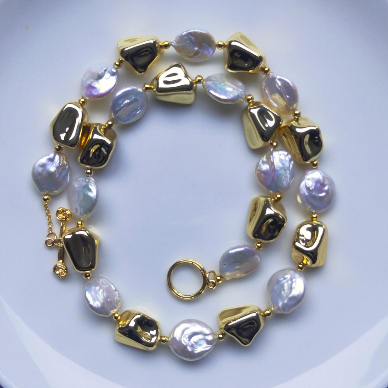 Number BW pearl bracelet earring necklace daily fashion accessory