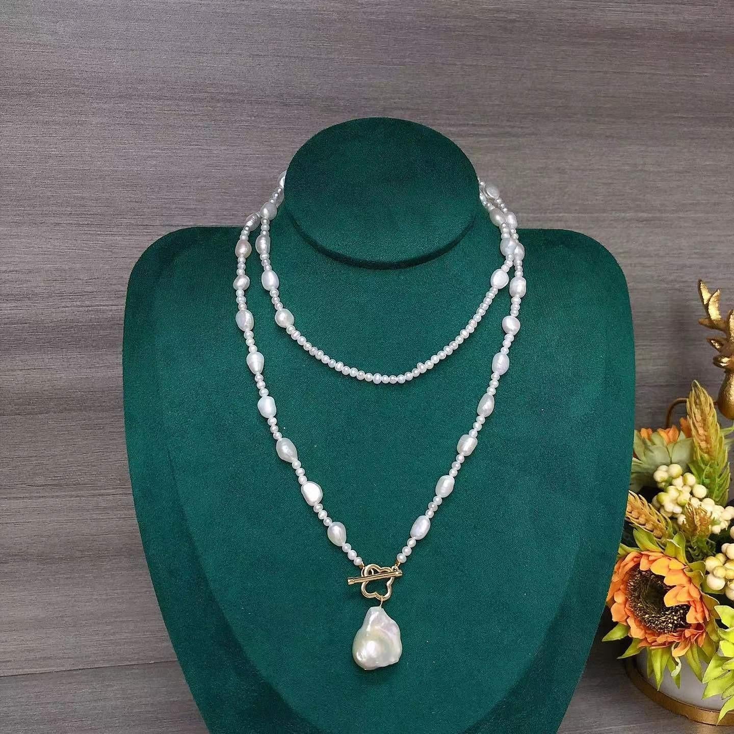 Number AA sweater pearl necklace Daily（according to your budget ）