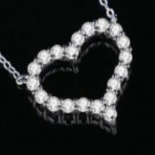 Number BH Moissanite Necklace Earring For Women Engagement (73-86)