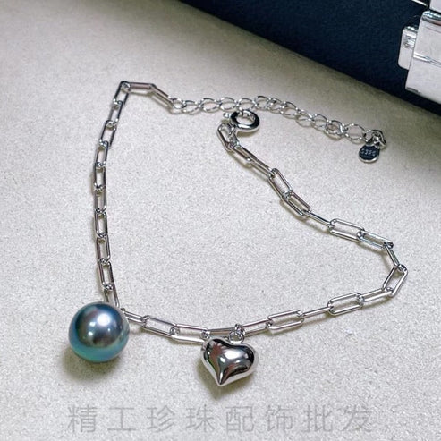 B46-1.【Customized】s925 sterling silver Jewelry customized accessories-Does not include pearls-No delivery for single shot