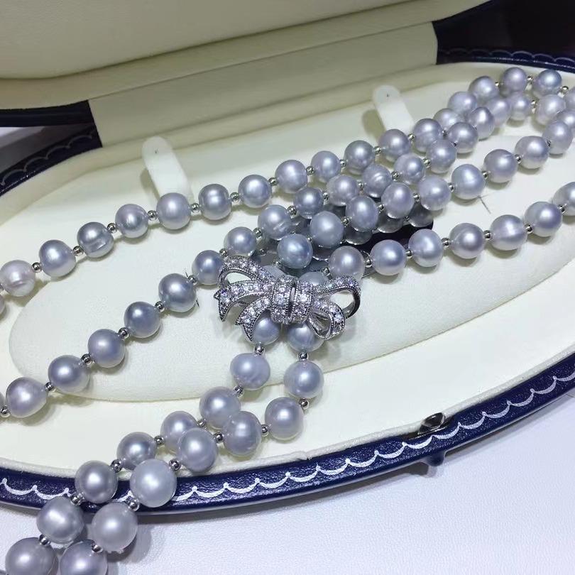 Number AA sweater pearl necklace Daily（according to your budget ）