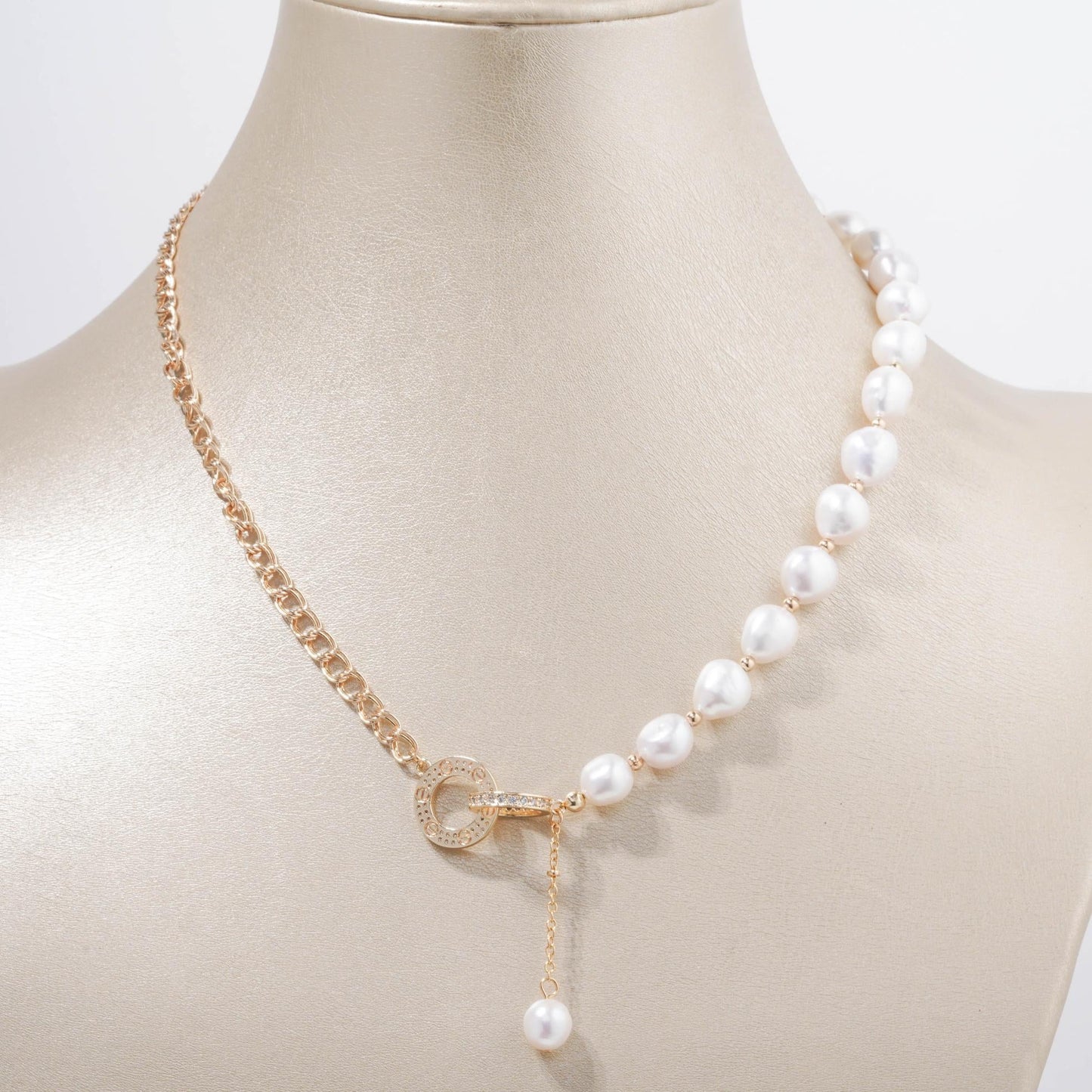 Number F freshwatepearls design S925