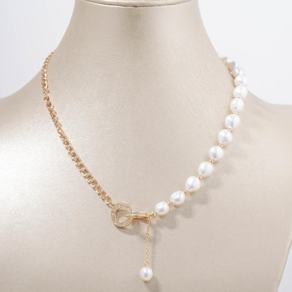 Number F freshwatepearls design S925