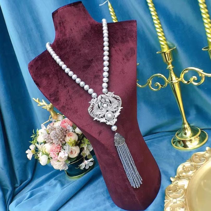 Number AA sweater pearl necklace Daily（according to your budget ）