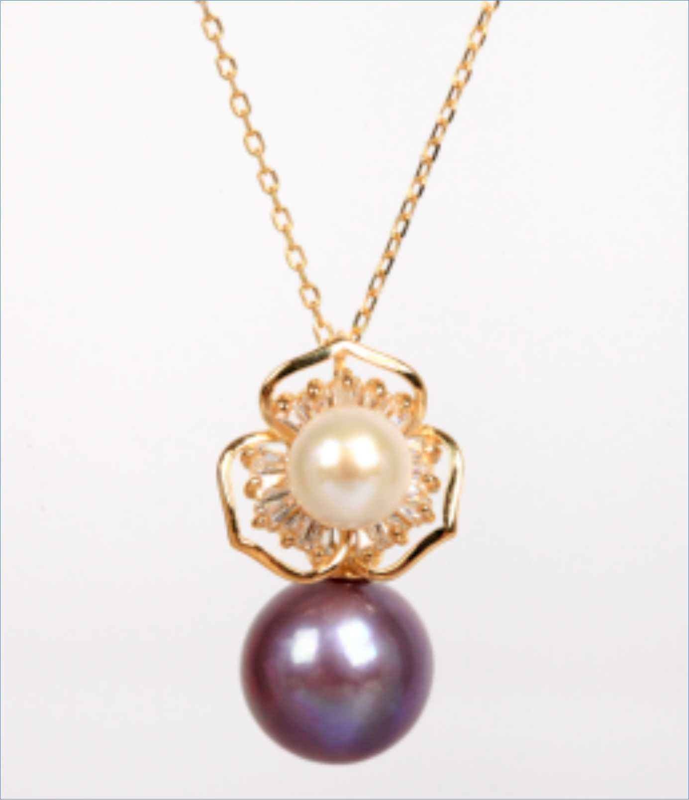 Number BW pearl bracelet earring necklace daily fashion accessory