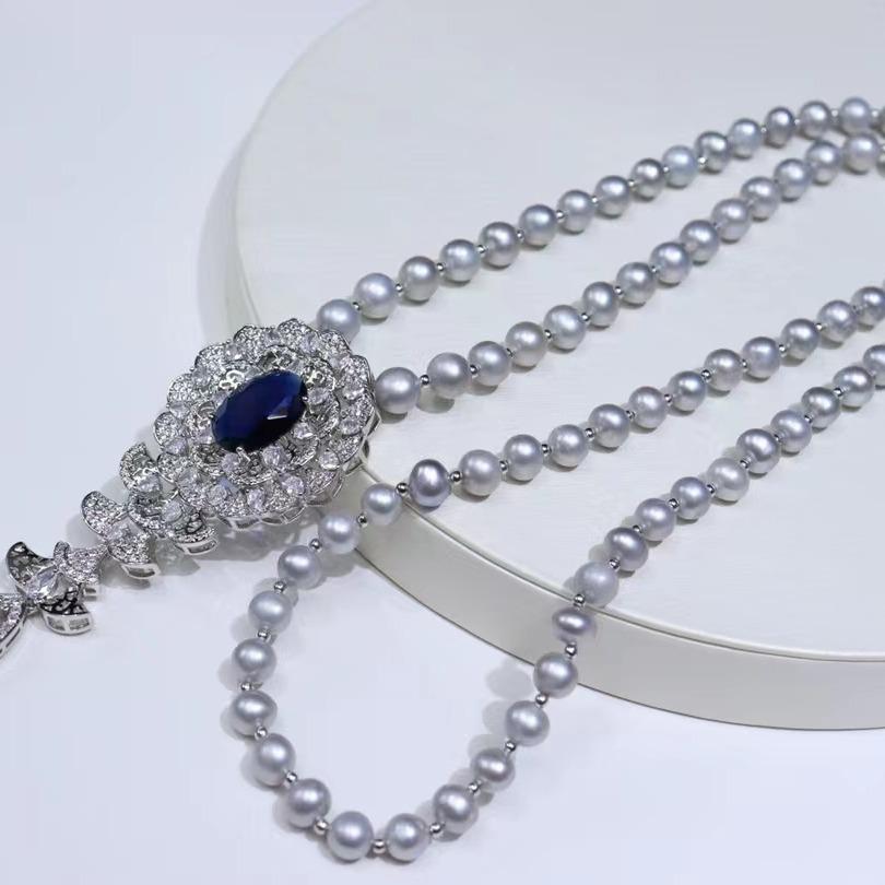 Number AA sweater pearl necklace Daily（according to your budget ）