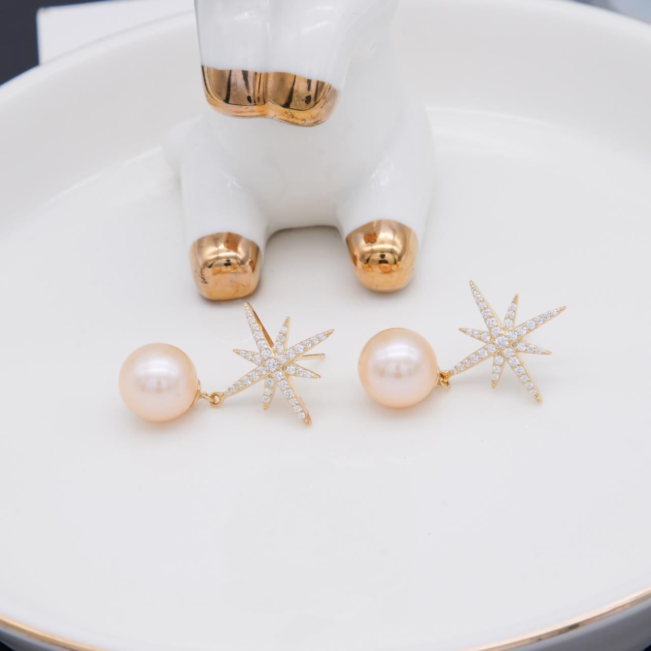 Number BW pearl bracelet earring necklace daily fashion accessory