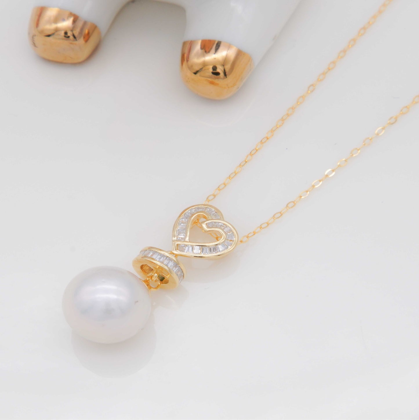 Number BW pearl bracelet earring necklace daily fashion accessory