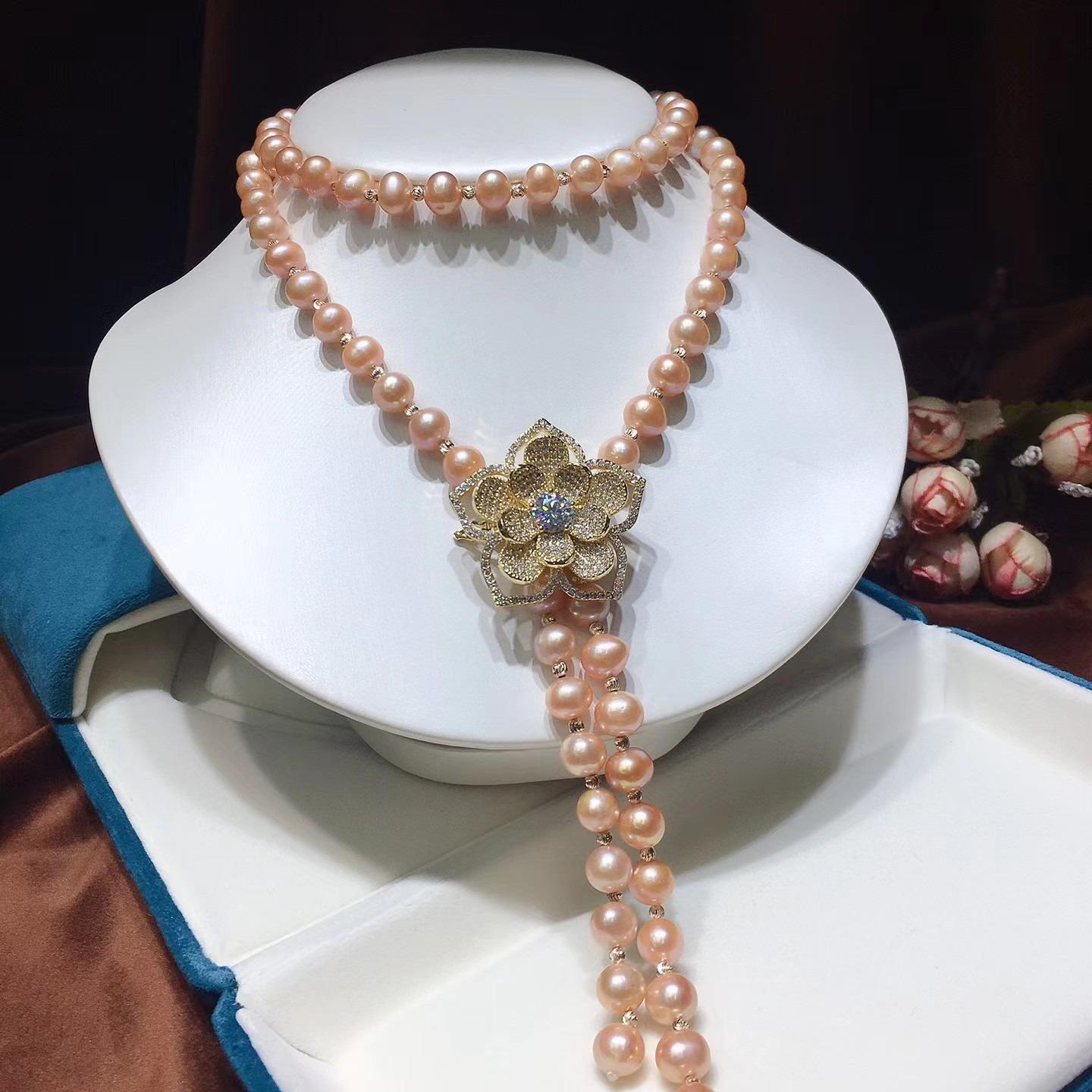 Number AA sweater pearl necklace Daily（according to your budget ）