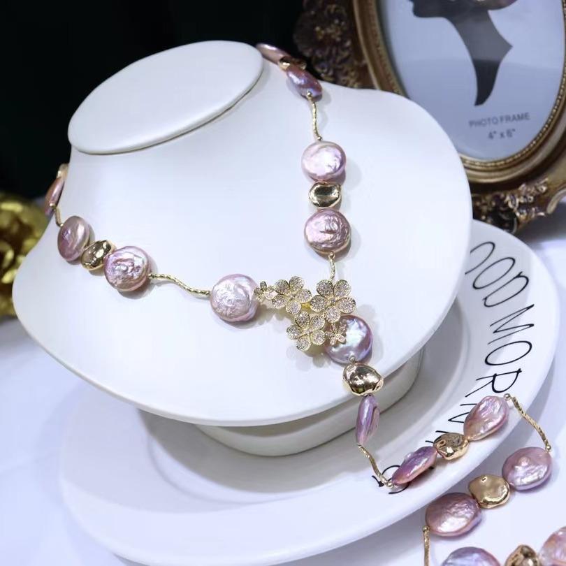 Number AA sweater pearl necklace Daily（according to your budget ）