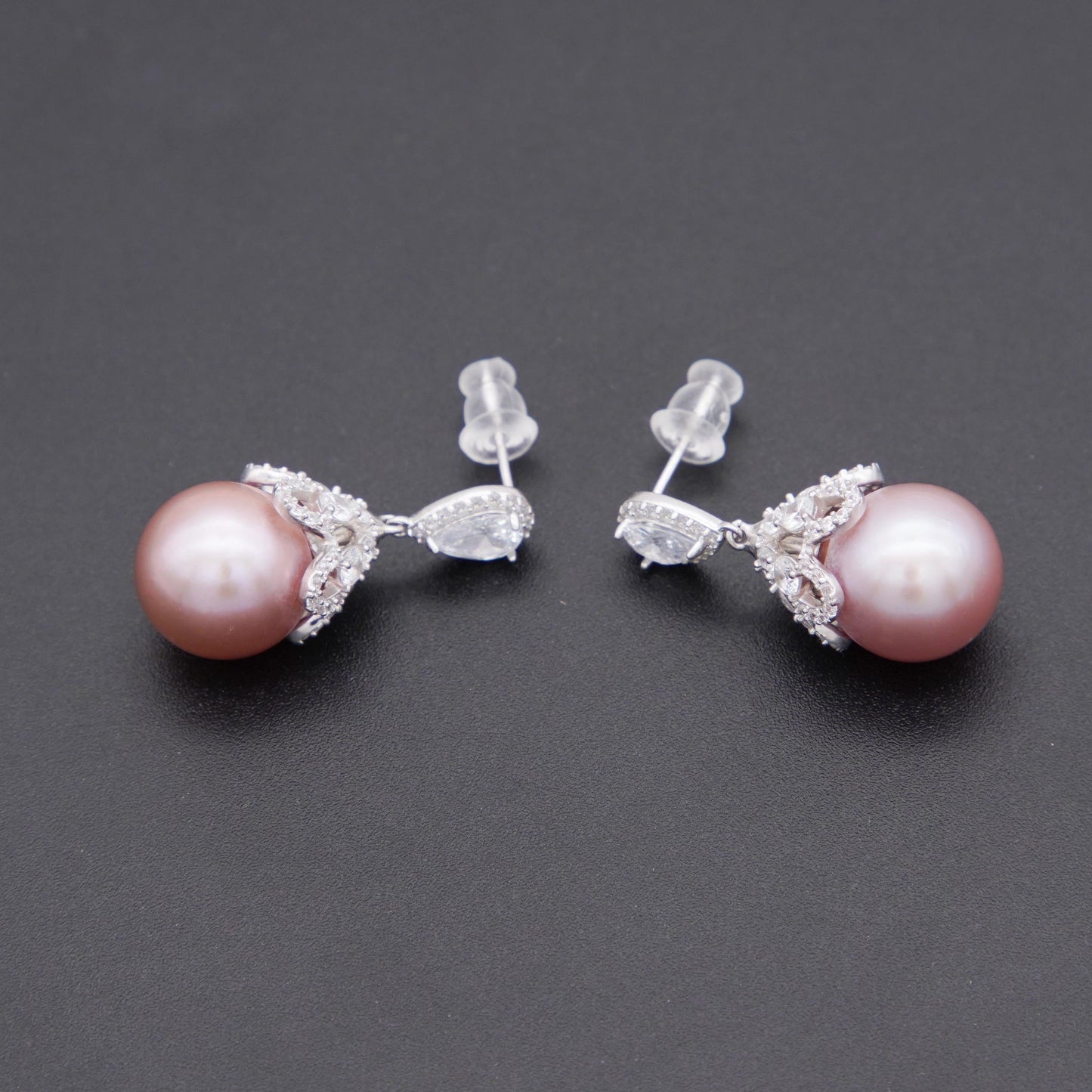 Number BW pearl bracelet earring necklace daily fashion accessory