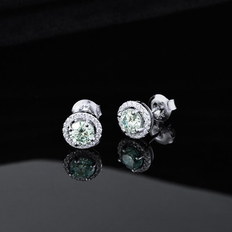 Moissinate 1Carat Ring Earring Necklace Daily Fashion 8-15usd