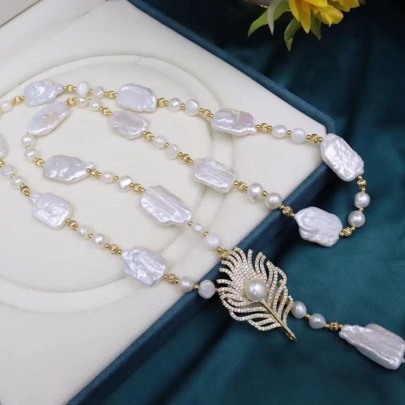 Number AA sweater pearl necklace Daily（according to your budget ）