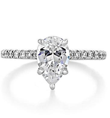 Number CH S925 Moissanite Ring Engagement Wedding Daily (01-97)