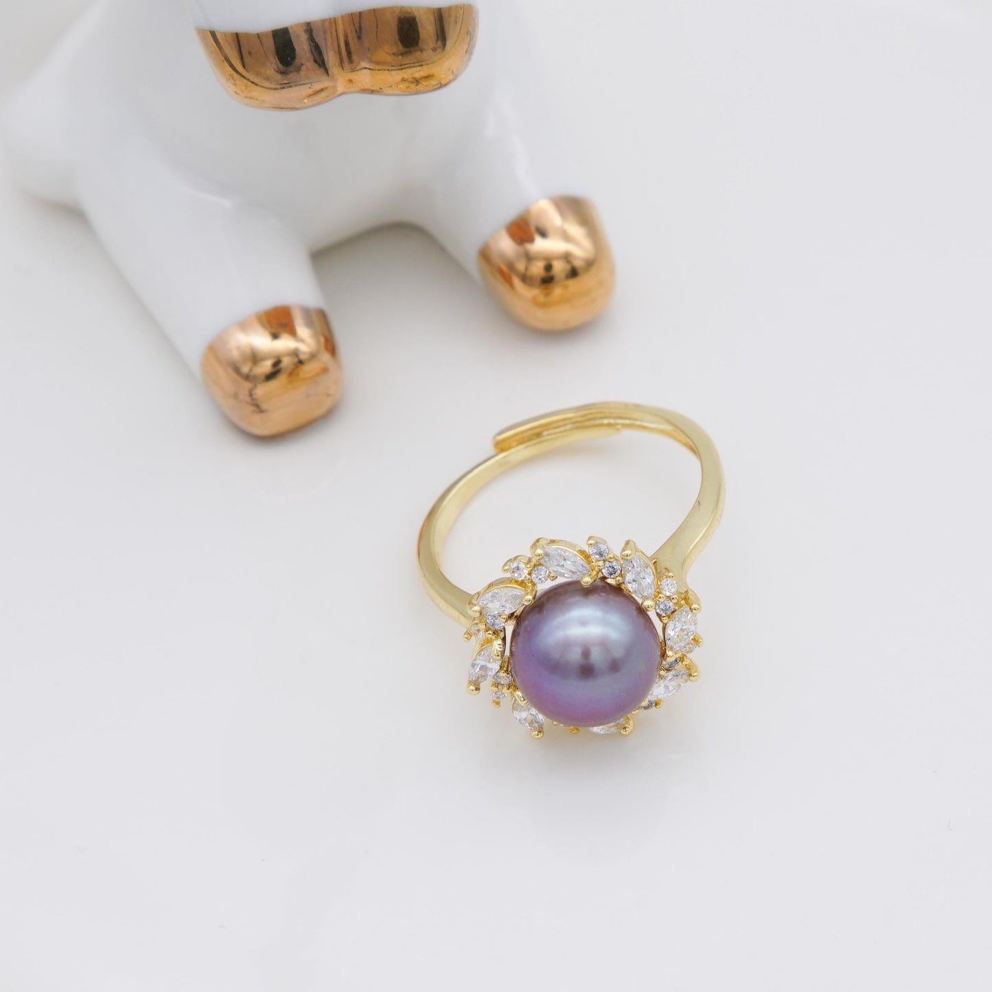 Number BW pearl bracelet earring necklace daily fashion accessory