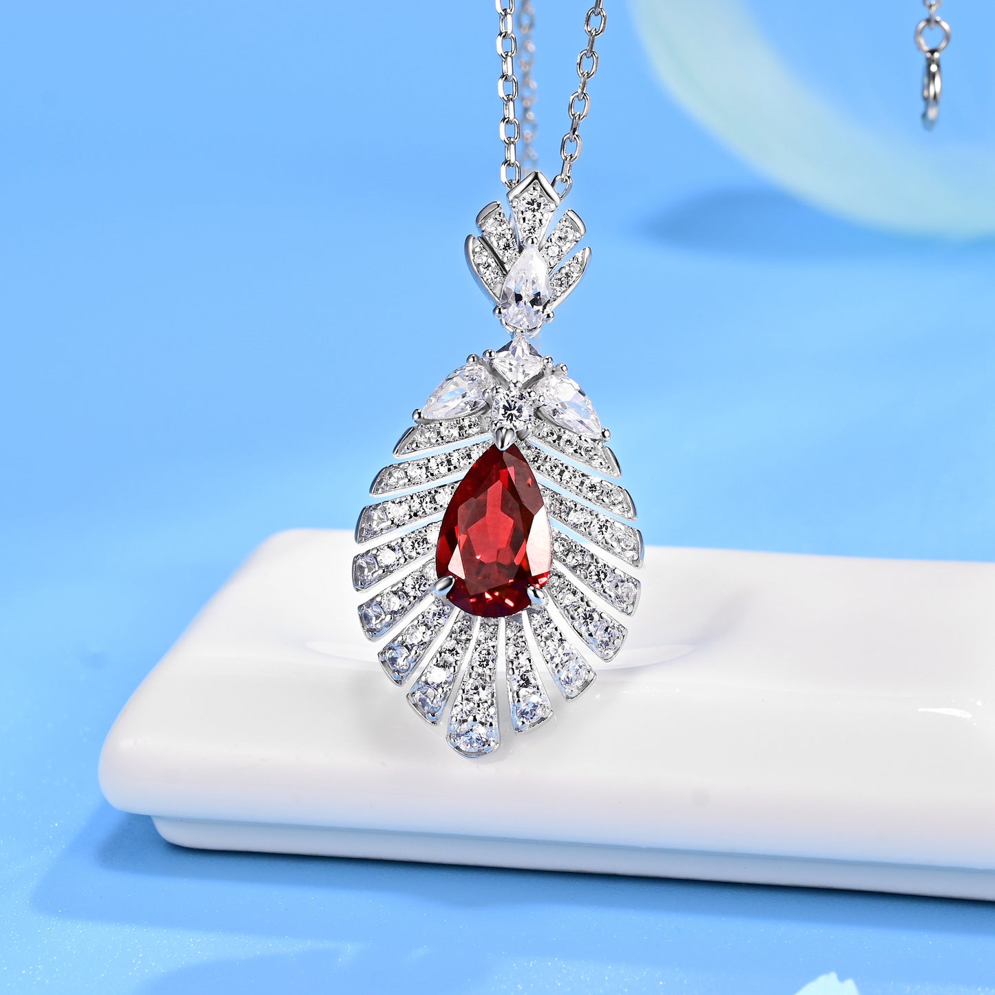 [Timeless]Number CJ 925 Sliver Cultivation Gemstone Daily Engagement Wedding