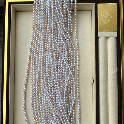 6Number CK Pearl necklace A-J daily fashion