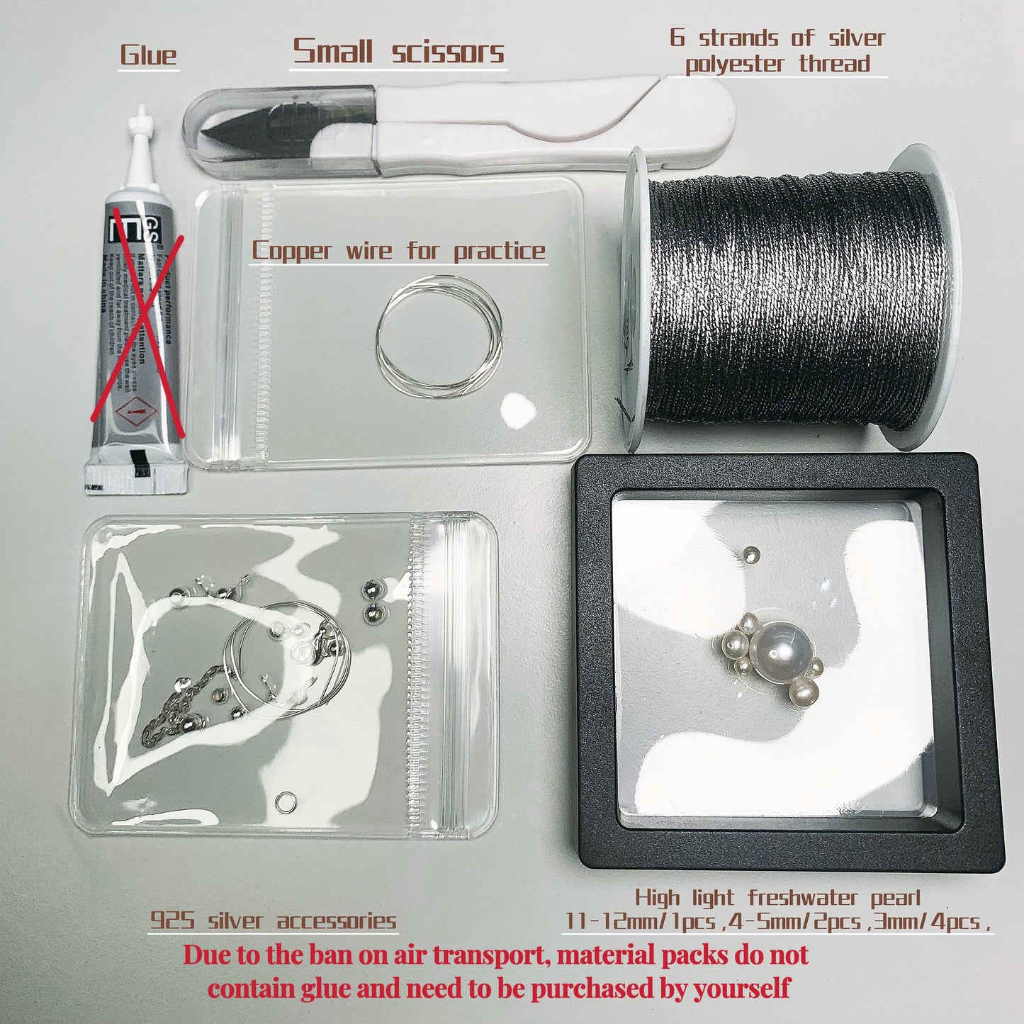 DIY14.Edison Fresh Water Pearl 925 Silver bracelet of Bright Galaxy